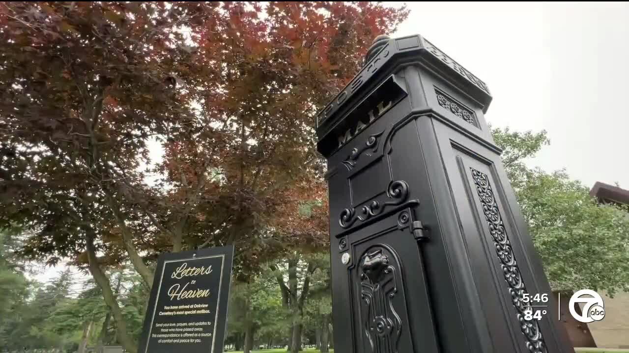 Letters to Heaven: Royal Oak cemetery adds mailbox for letters to past loved ones