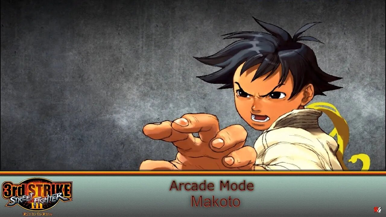 Street Fighter III: 3rd Strike: Arcade Mode - Makoto