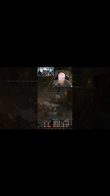 I Really Like His Line #gameplay #baldursgate3 #scandinavianwolf #dnd #shorts