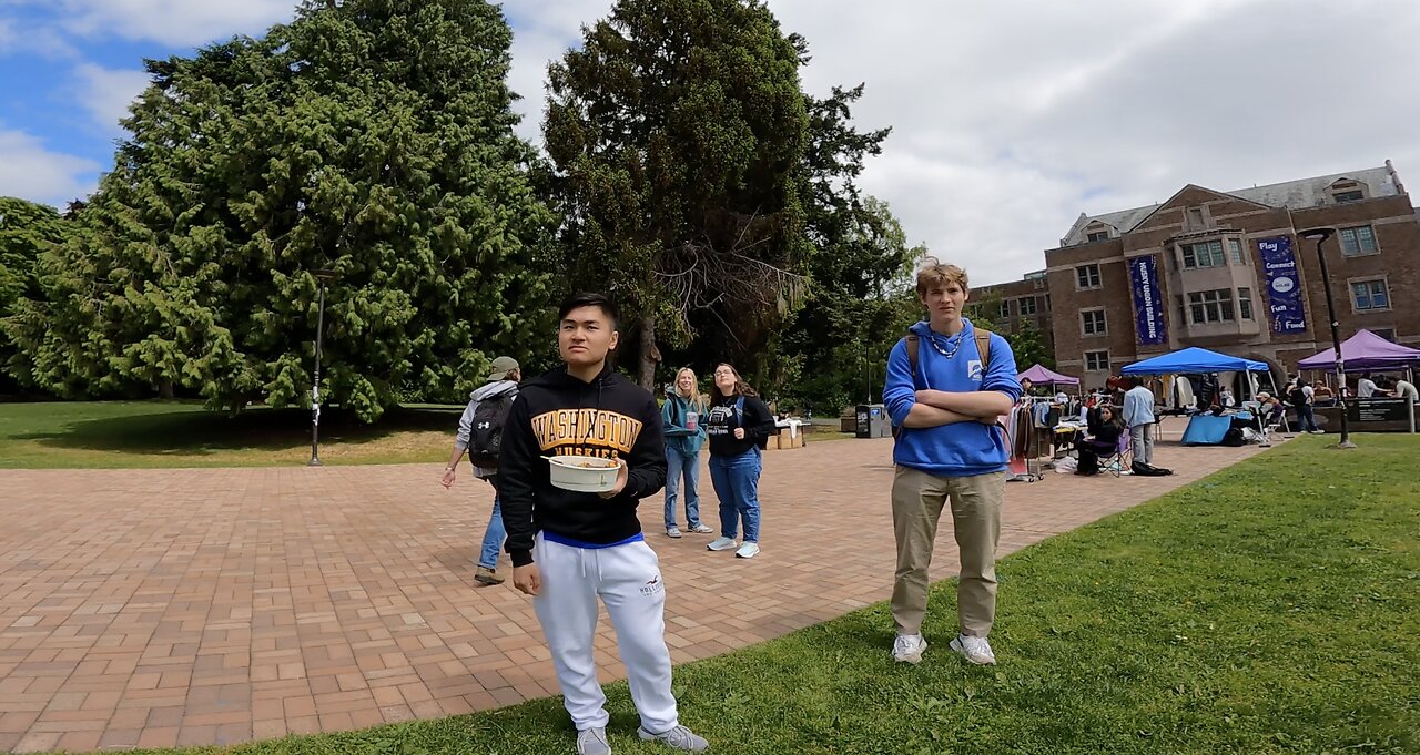 Univ of Washington Seattle: Born Again Student Graduating To Become Journalist & I Pray For Him, Peter & Cole Ask Questions About The Catholic Church, Homosexuality & The Authenticity of the Bible