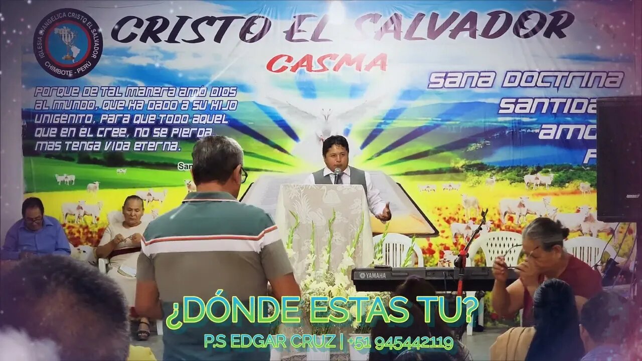 ¿DÓNDE ESTAS TU? - EVANGELISTA EDGAR CRUZ