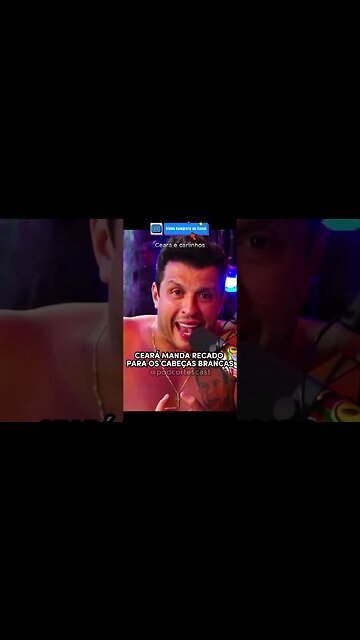 CEARÁ MANDA RECADO PARA OS CABEÇAS BRANCAS #paniconatv #programapanico #paniconaband #podcast