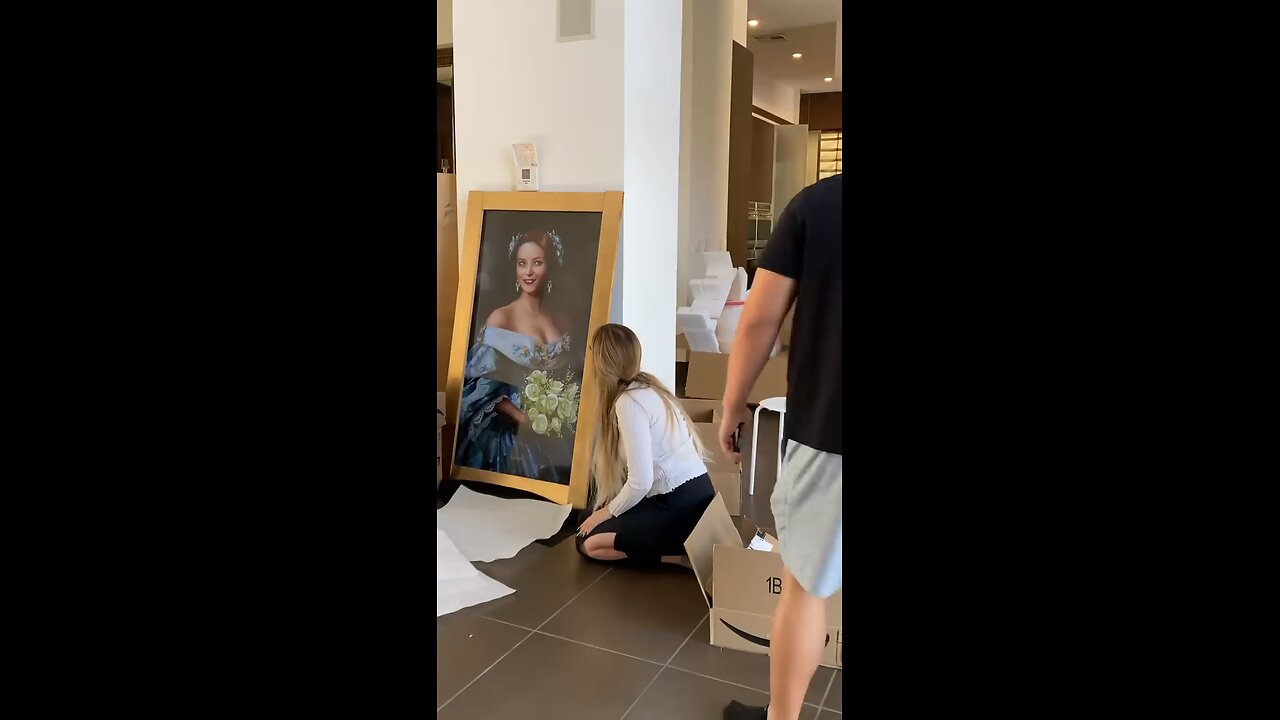 scary painting