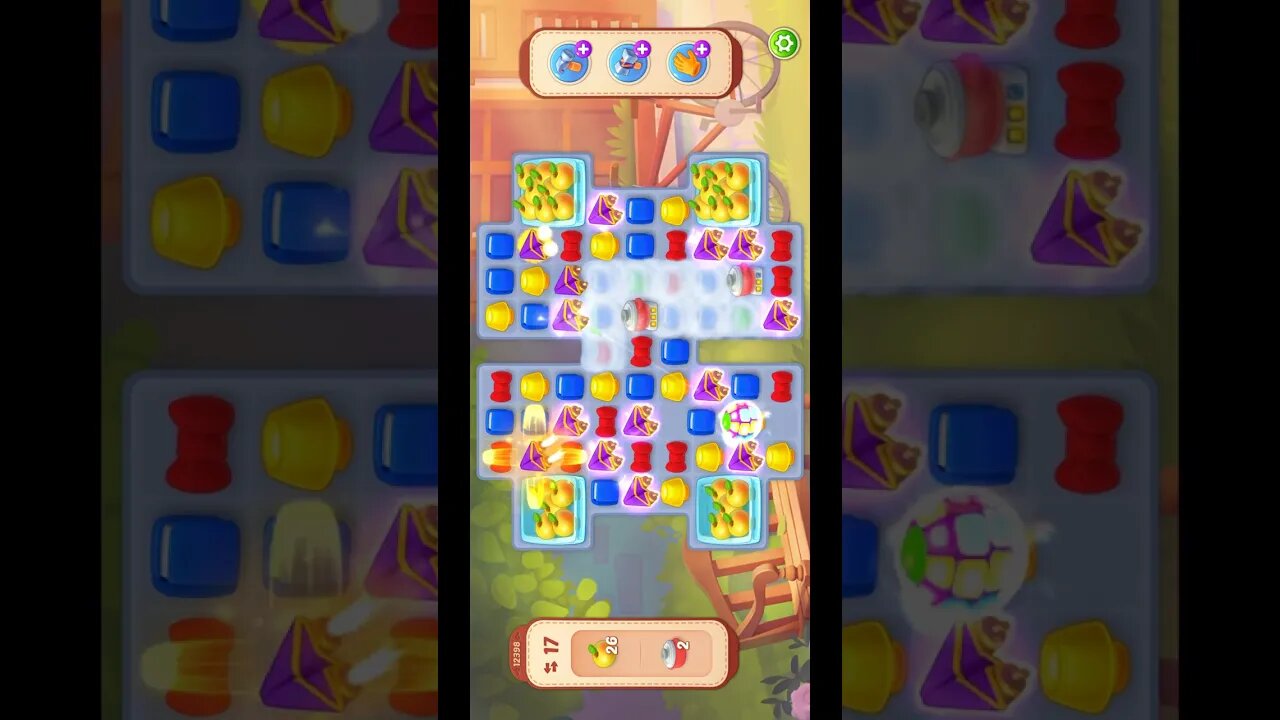 Shorts Playrix Homescapes Gameplay Walkthrough Level 12398-010