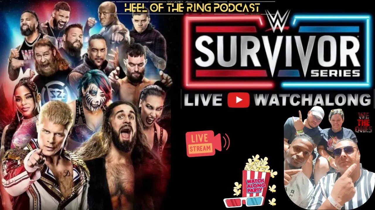 WWE SurvivorSeries WAR GAME LIVE P.L.E JOIN US FOR LIVE WATCH ALONG & REACTION