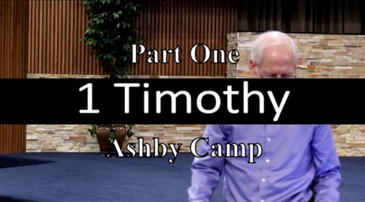 1 Timothy part 1