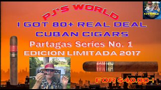 I Am Smoking A Partagas Series No. 1 Limited Edition 2017 Cuban Cigar. What Are You Smoking?