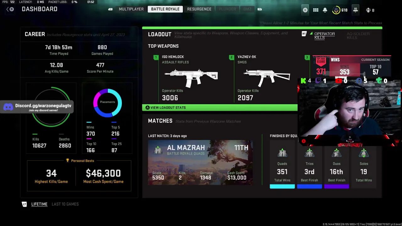 Warzone 2 Season 3 Ashika Island 3kd+ player