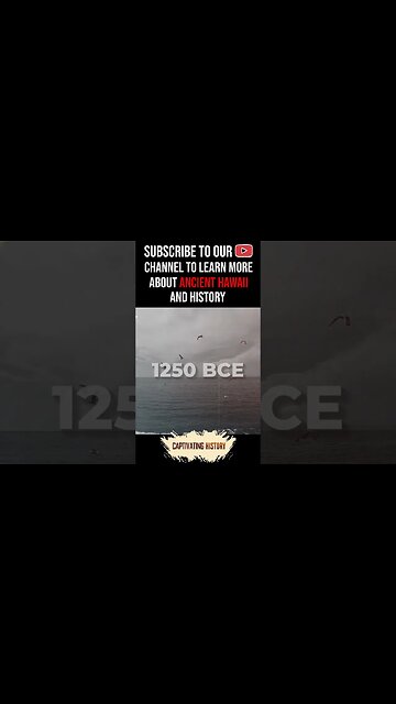 When Did People Arrive at Hawaii? #shorts