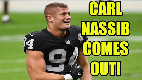 Carl Nassib becomes the first ACTIVE NFL player to come out as GAY! | ESPN will WEAPONIZE this!