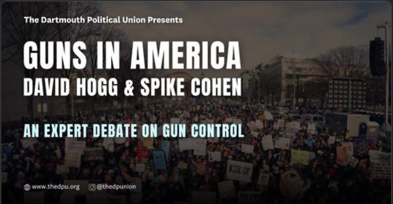 Guns In America: Debate on Gun Control with David Hogg and Spike Cohen