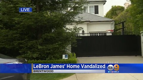 ColdHoax: LeBron Home Vandalized?