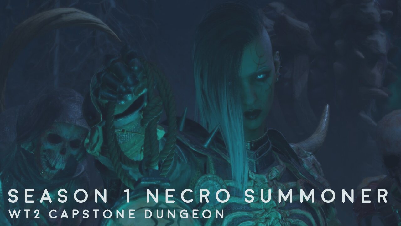 Diablo 4 Season 1 - Necromancer Summoner - WT2 Capstone