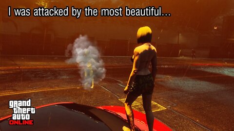 Attack by the most beautiful.... - GTA5 Online