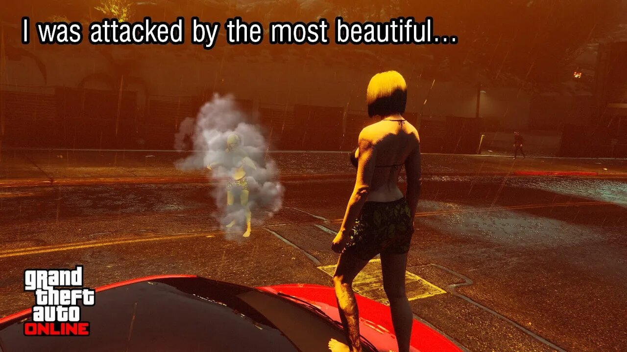 Attack by the most beautiful.... - GTA5 Online