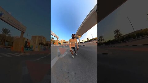 Skating Tour Dubai Street #skateweaver #shorts #viral