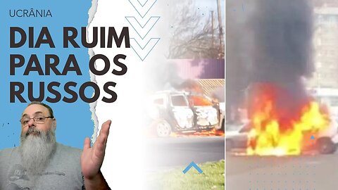 COLABORADORES RUSSOS morrem em CARROS que EXPLODEM na UCRÂNIA e ROGOZIN está PIOR que IMAGINADO