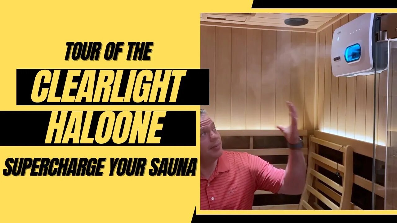 CLEARLIGHT SAUNA - HaloTherapy @ Home | The Complete Tour