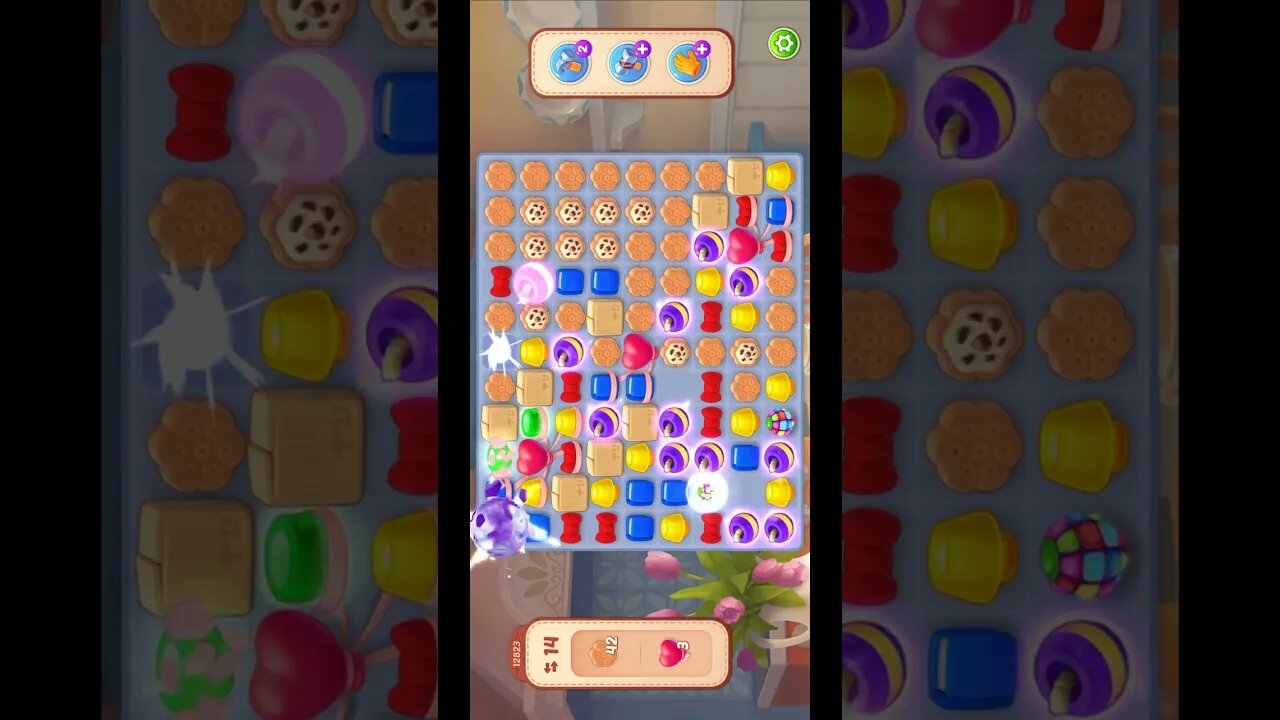 Shorts Playrix Homescapes Gameplay Walkthrough Level 12823-010