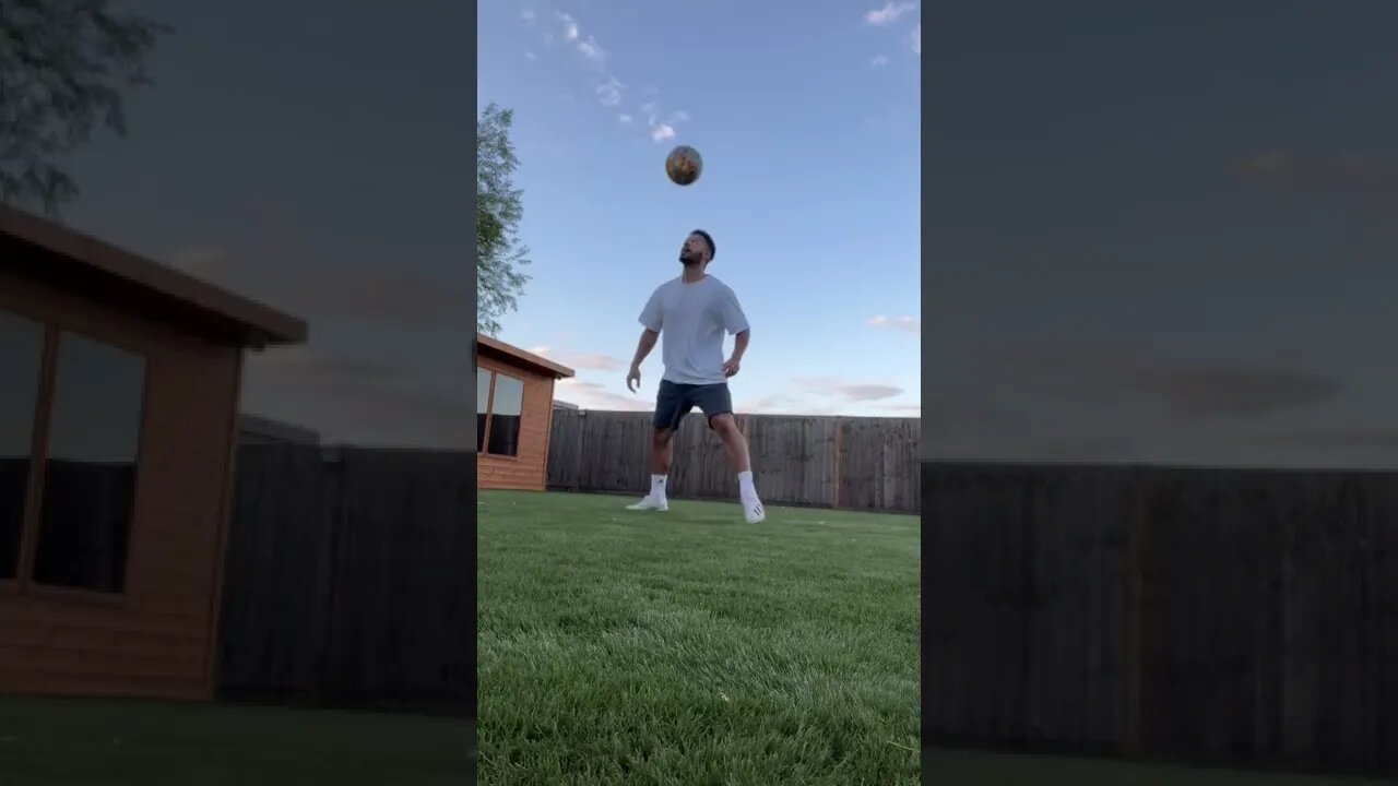 FOOTBALL SKILL 🥶⚽️ *Sombrero + Around The World* | Jeremy Lynch #Shorts