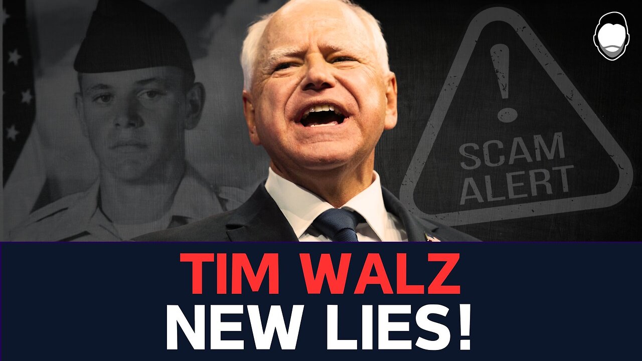 Tim Walz’s STOLEN VALOR Scandal Deepens with NEW LIES