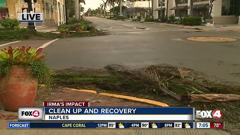 Cleanup and recovery under way in Naples