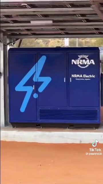 Electric car charging points generated by fuel generators ?