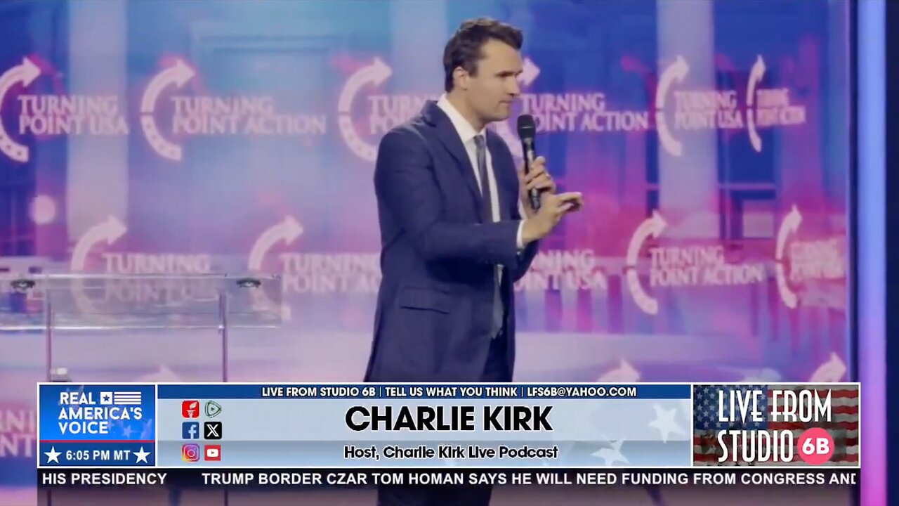 CHARLIE KIRK - “IT FEELS GOOD TO WIN BACK OUR COUNTRY