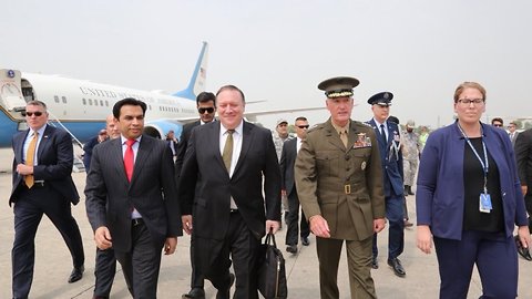 Pompeo Vows To 'Reset' Strained U.S.-Pakistan Ties