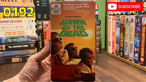 [0192] DAWN OF THE DEAD (1978) VHS [INSPECT] [#dawnofthedead #dawnofthedeadVHS]