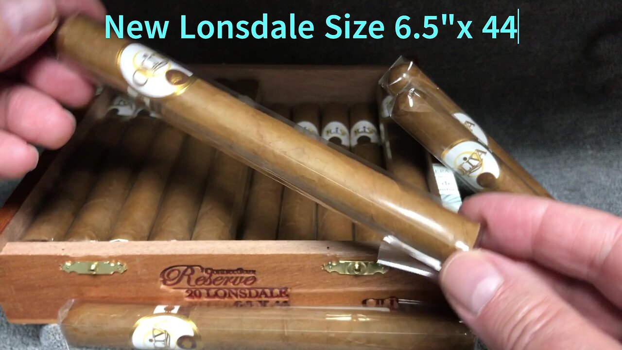 New Lonsdale Size for Oliva Connecticut Reserve Cigars