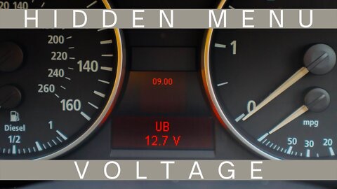 How To Check Your Battery Voltage On BMW E90