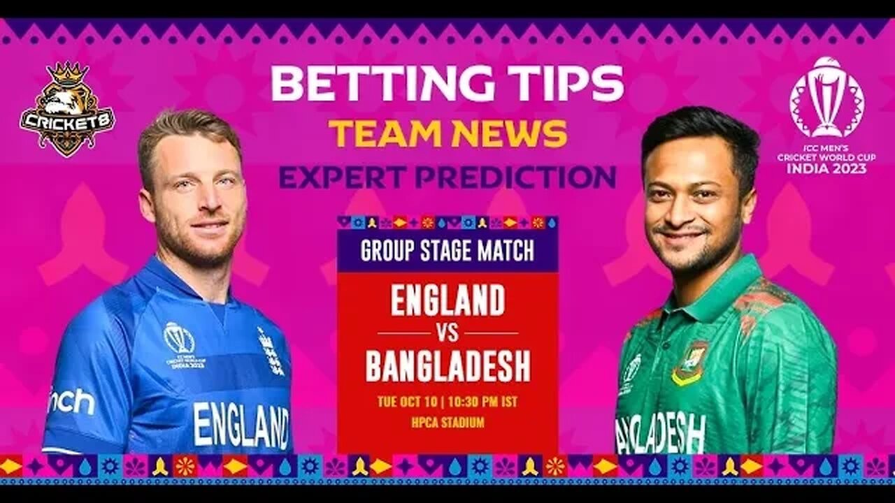 🔴 LIVE:Bangladesh vs England 7th Match Live|ENG vs BAN ICC World Cup 2023 Live Scorecard|2nd innings