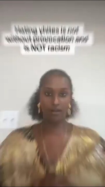 When you learn it’s not white people you have to worry about.