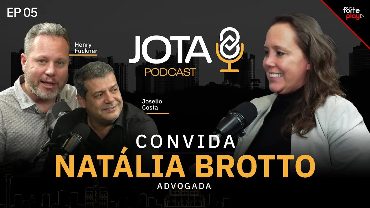 JOTA8 PODCAST com NATÁLIA BROTTO, HENRY FUCKNER E JOSELIO COSTA #005