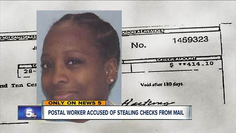 Postal worker accused of stealing check from mail, money meant to buy wigs for kids with cancer