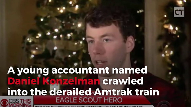 Ex-Scout Hailed as Hero of Train Disaster