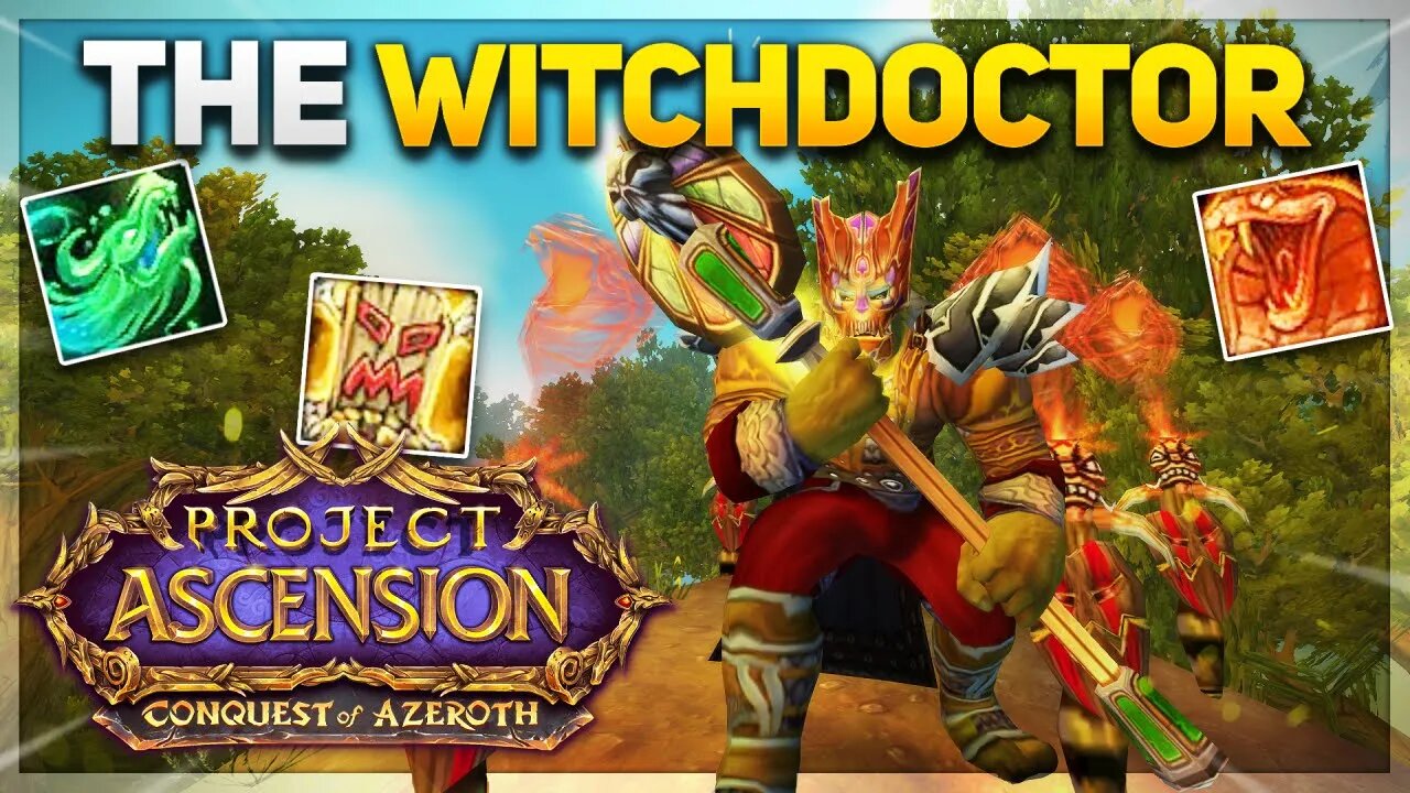 AN ABSOULTELY AMAZING TRANSFORMATION! | Conquest of Azeroth CLOSED ALPHA | Witch Doctor