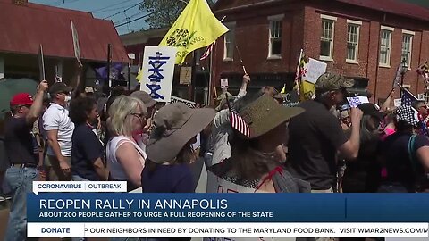 Reopen Maryland rally held in Annapolis