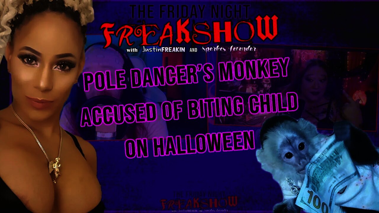 Stripper Pole Assassin Disputes Reports That Her Pet Monkey Bit A Child On Halloween