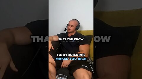 Bodybuilding makes you RICH 🤑💰 #bodybuilding #success #frankieleepodcast