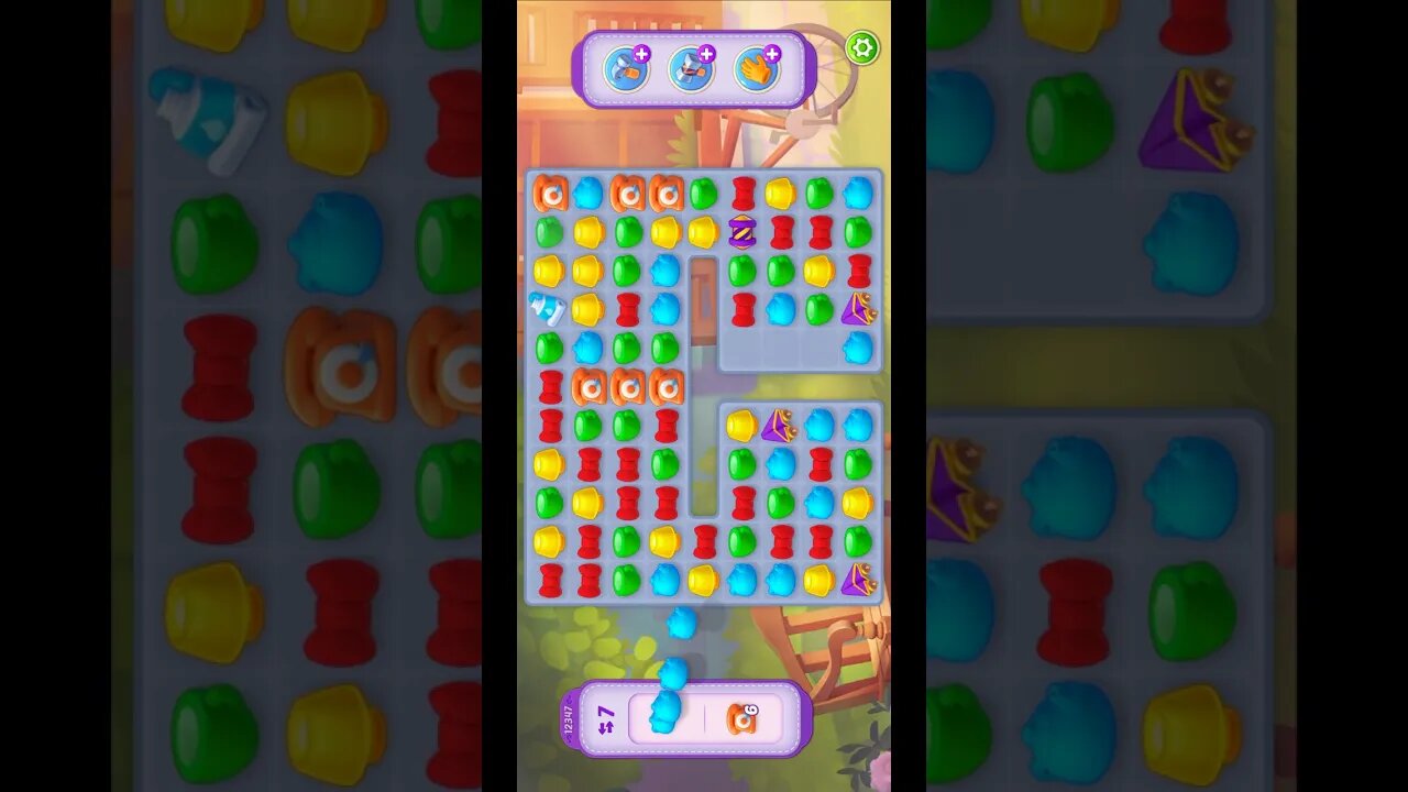 Shorts Playrix Homescapes Gameplay Walkthrough Level 12347-040