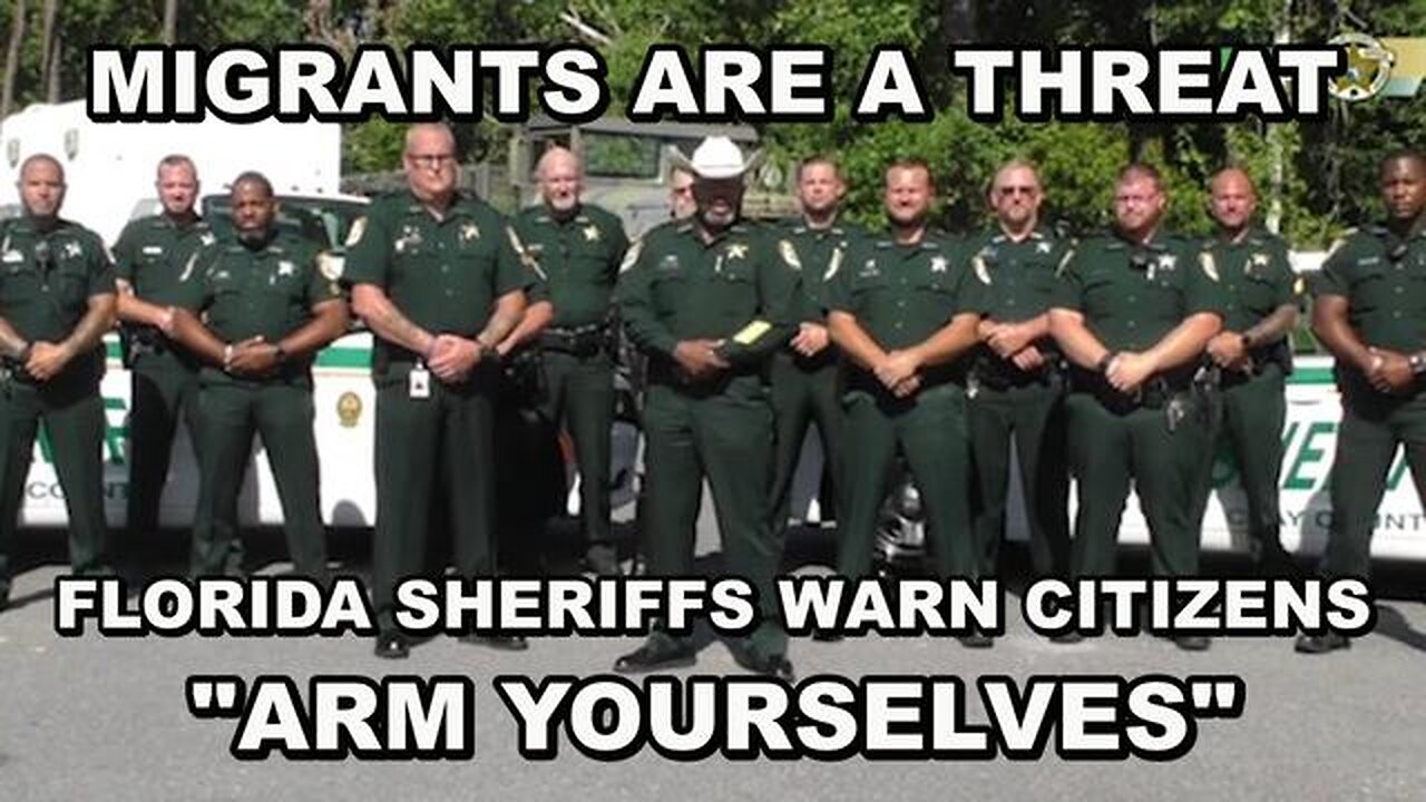 FLORIDA SHERIFFS WARN CITIZENS TO ARM THEMSELVES IN THE WAKE OF WHAT'S COMING!