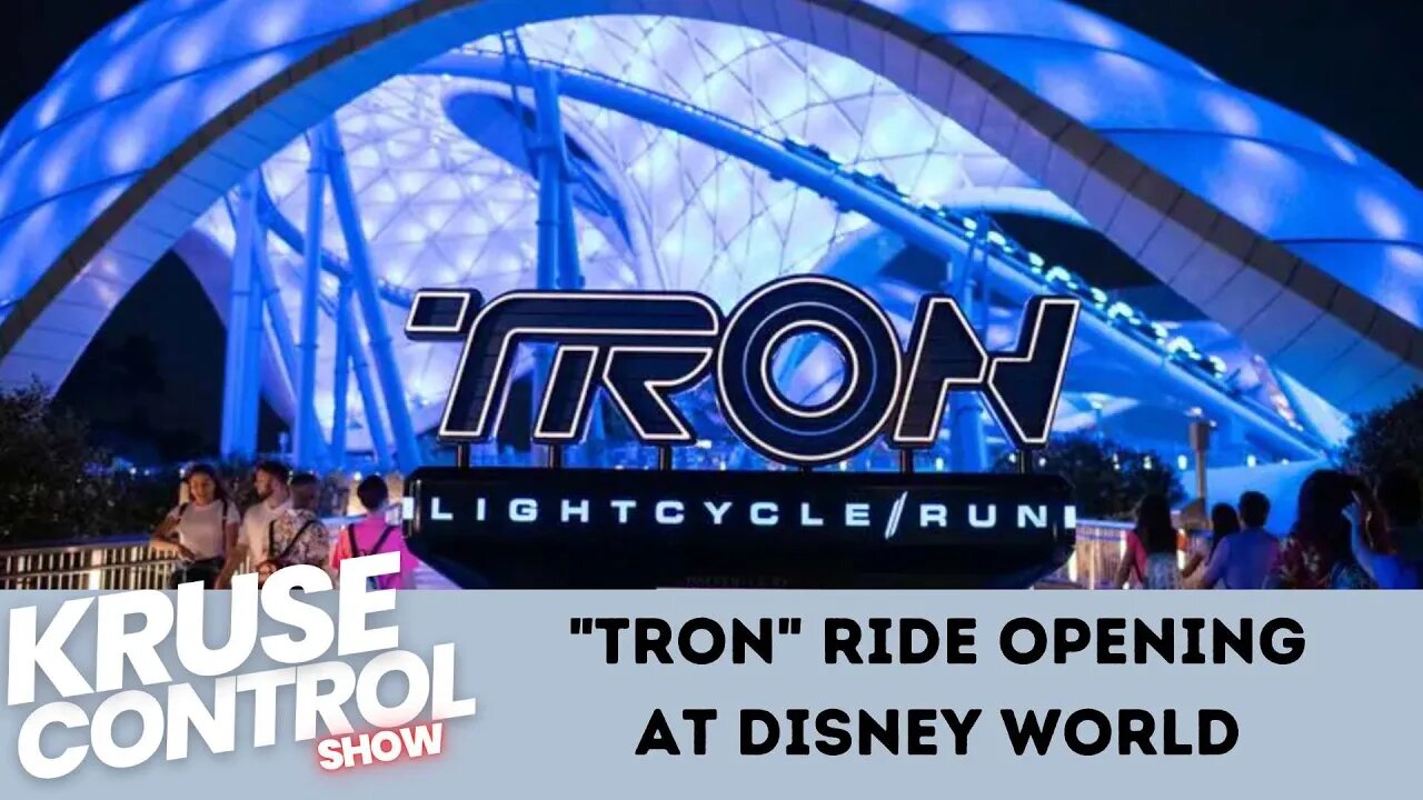 New "Tron" Ride at Disney World!