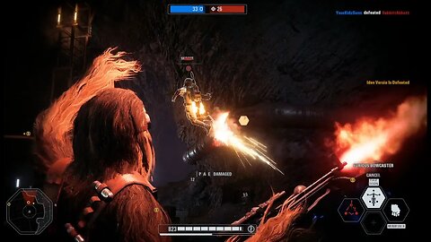 Chewbacca Destroys Boba Fett 13,033 Score & 18 Eliminations - Heroes vs Villains - Battlefront II