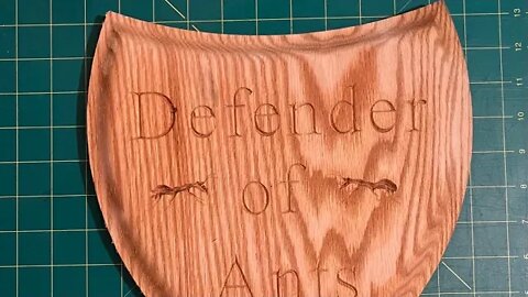 Defender of ants shield sign