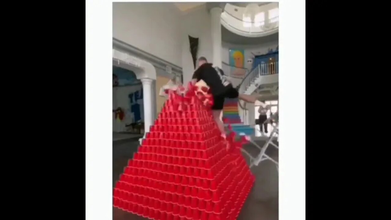 MAN VS PYRAMID