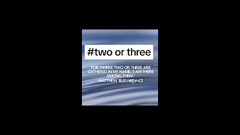 two or three #faith #biblebuild #bibleverse #biblia #bibleverseoftheday♥️💚💙💜🧡💛