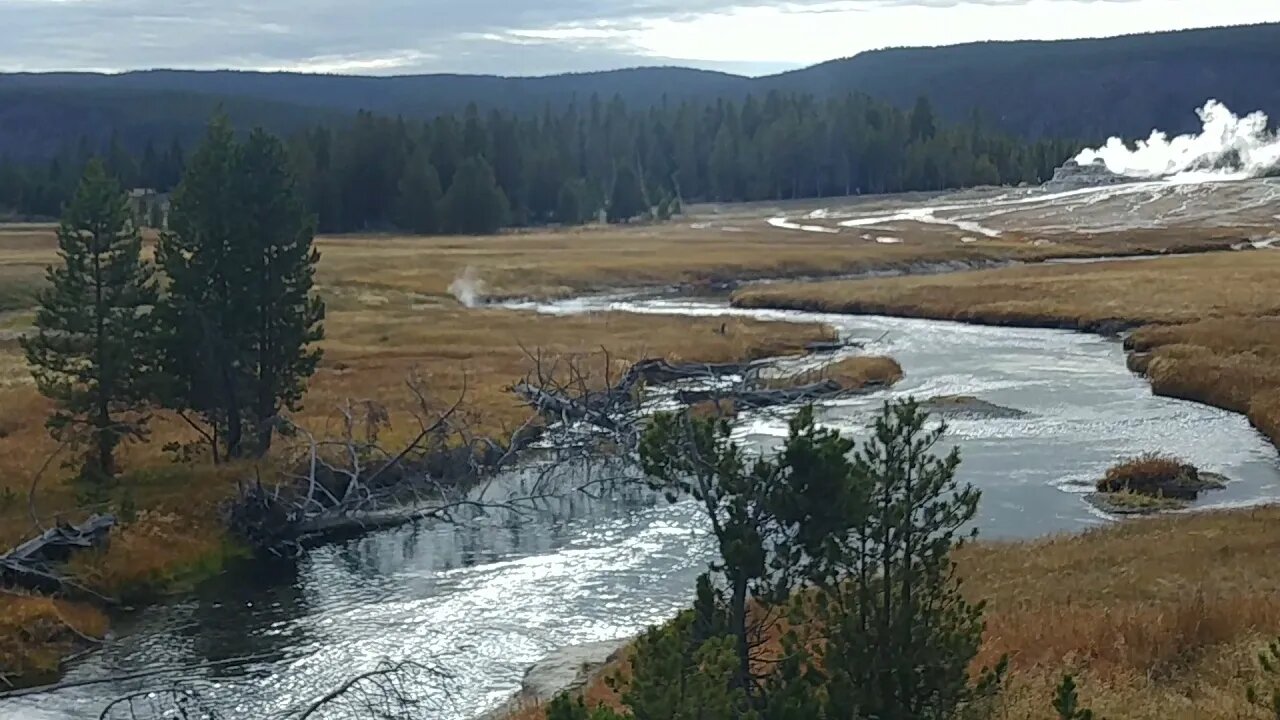 Yellowstone NP's Upper Geyser Basin