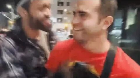 Billy John comes out of nowhere and assaults Chicken Andy hitting him with a skateboard - 8/22/22